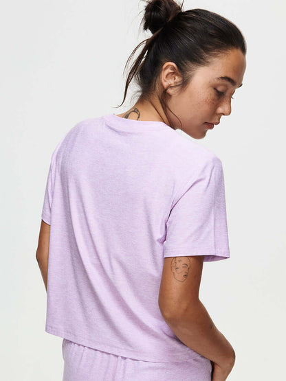 CloudKnit Boxy Shortsleeve Orchid