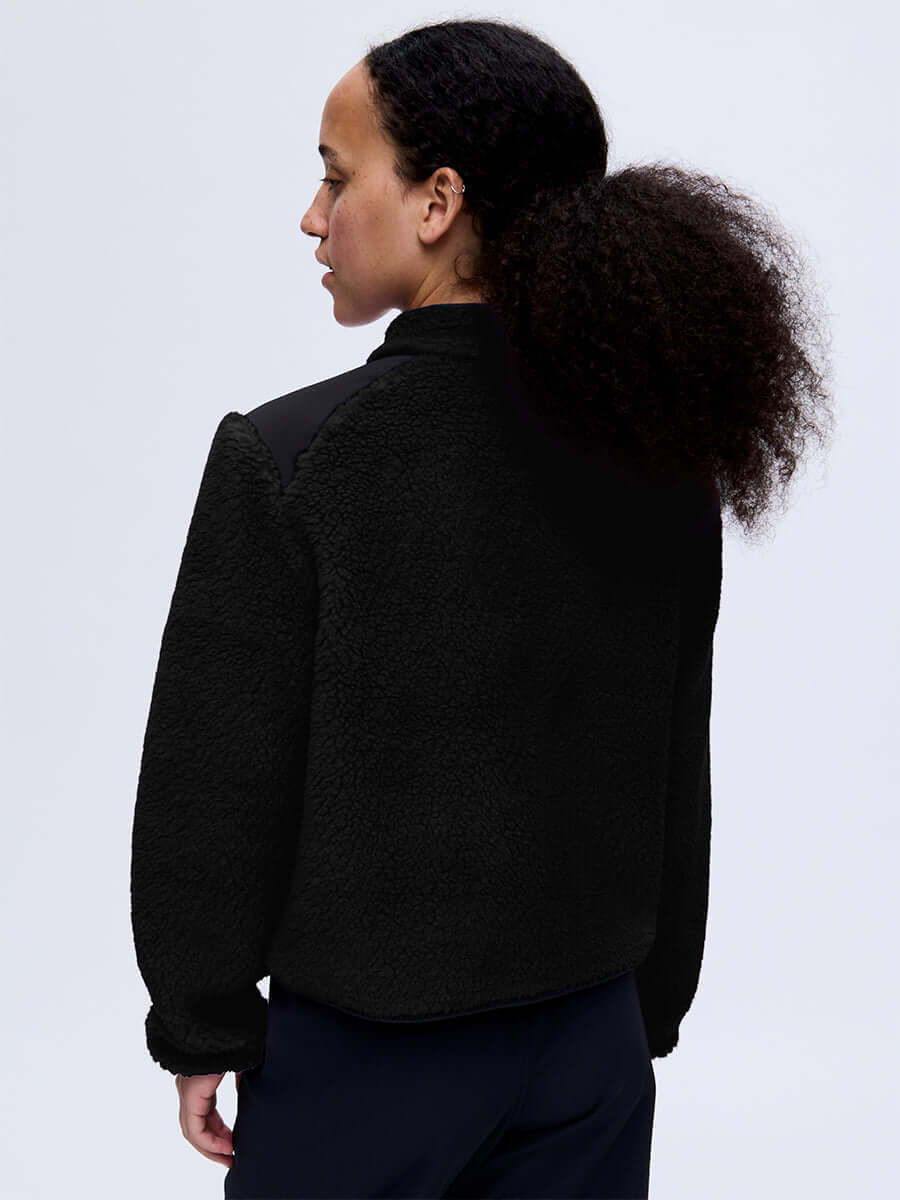Candy Fleece Jacket Black