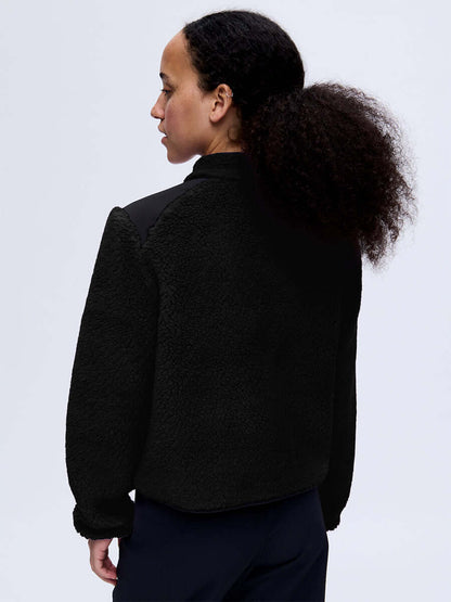 Candy Fleece Jacket Black