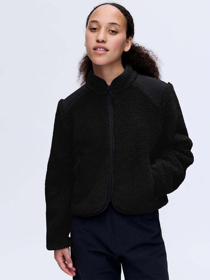 Candy Fleece Jacket Black