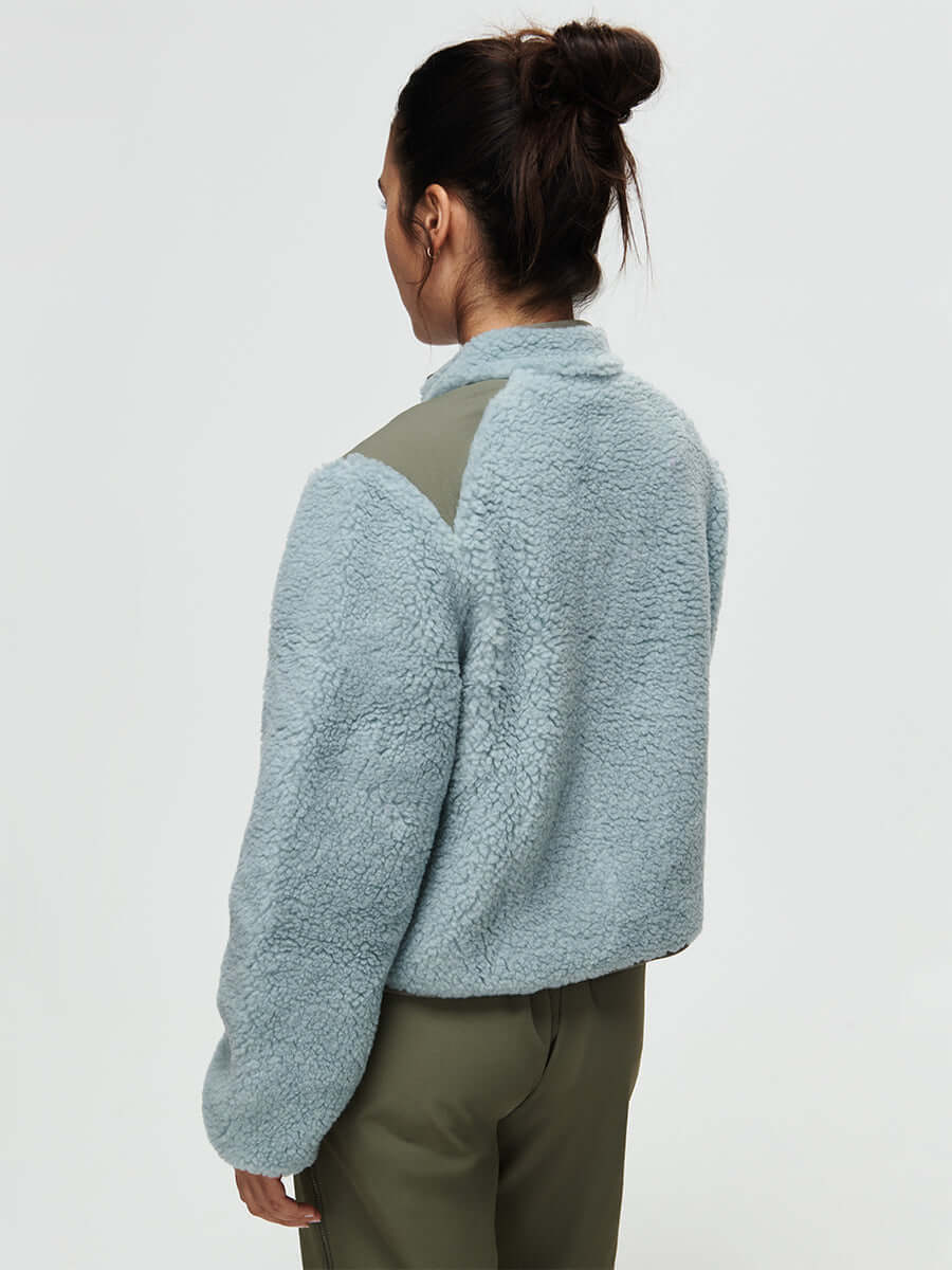 Candy Fleece Jacket Steel Multi