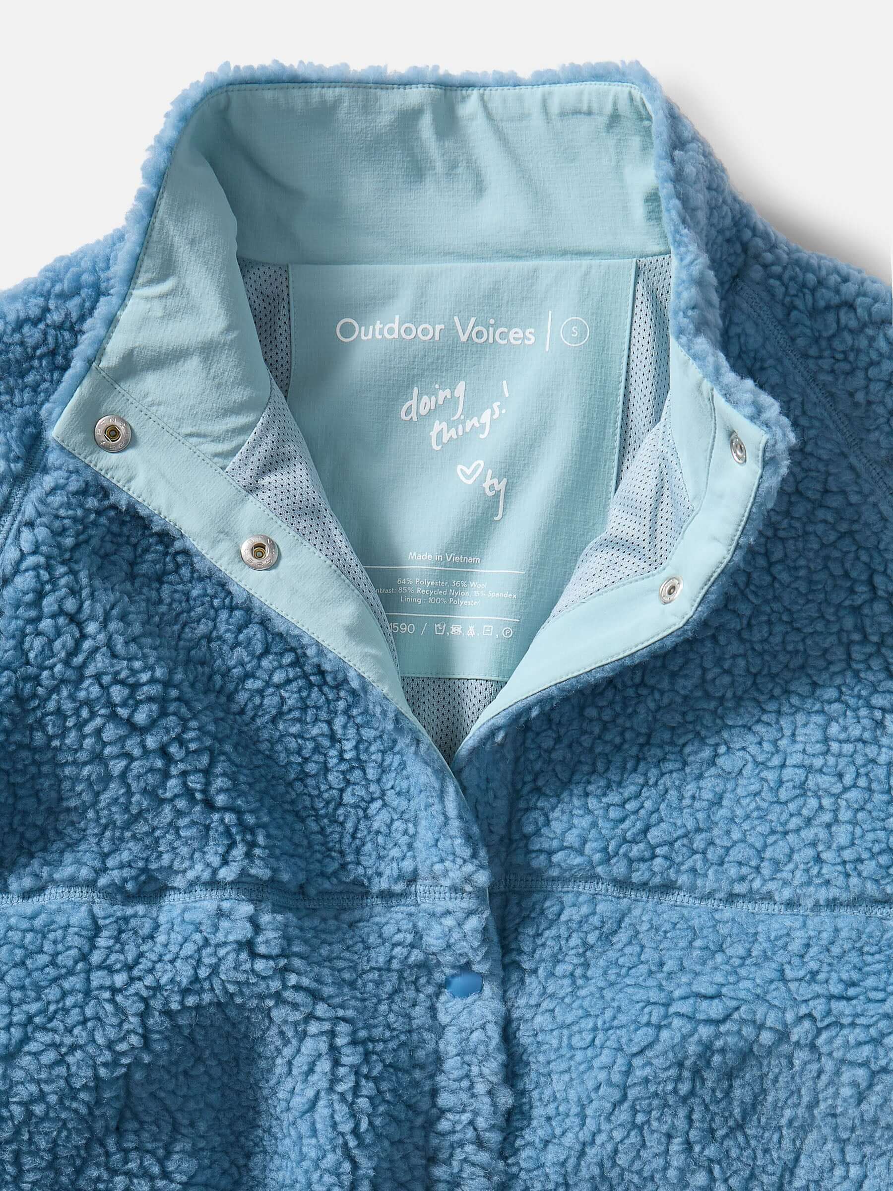 Candy Fleece Snap Jacket