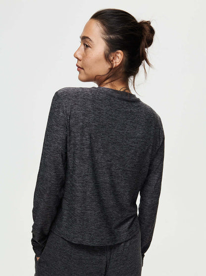 CloudKnit Boxy Longsleeve Charcoal