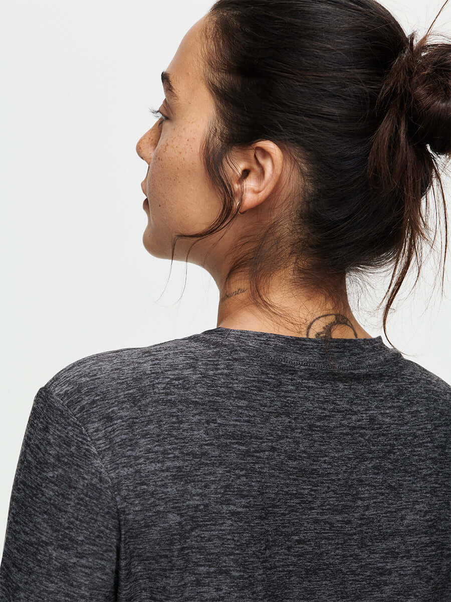 CloudKnit Boxy Longsleeve Charcoal