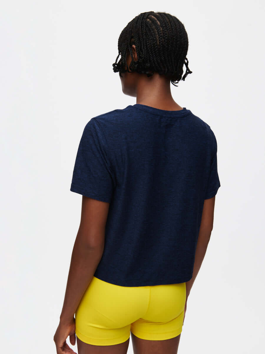 CloudKnit Boxy Shortsleeve Navy