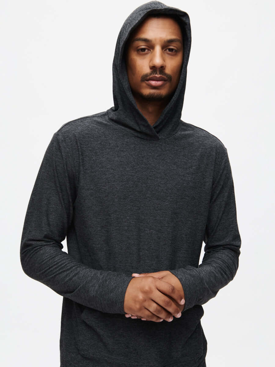 CloudKnit Hoodie Charcoal