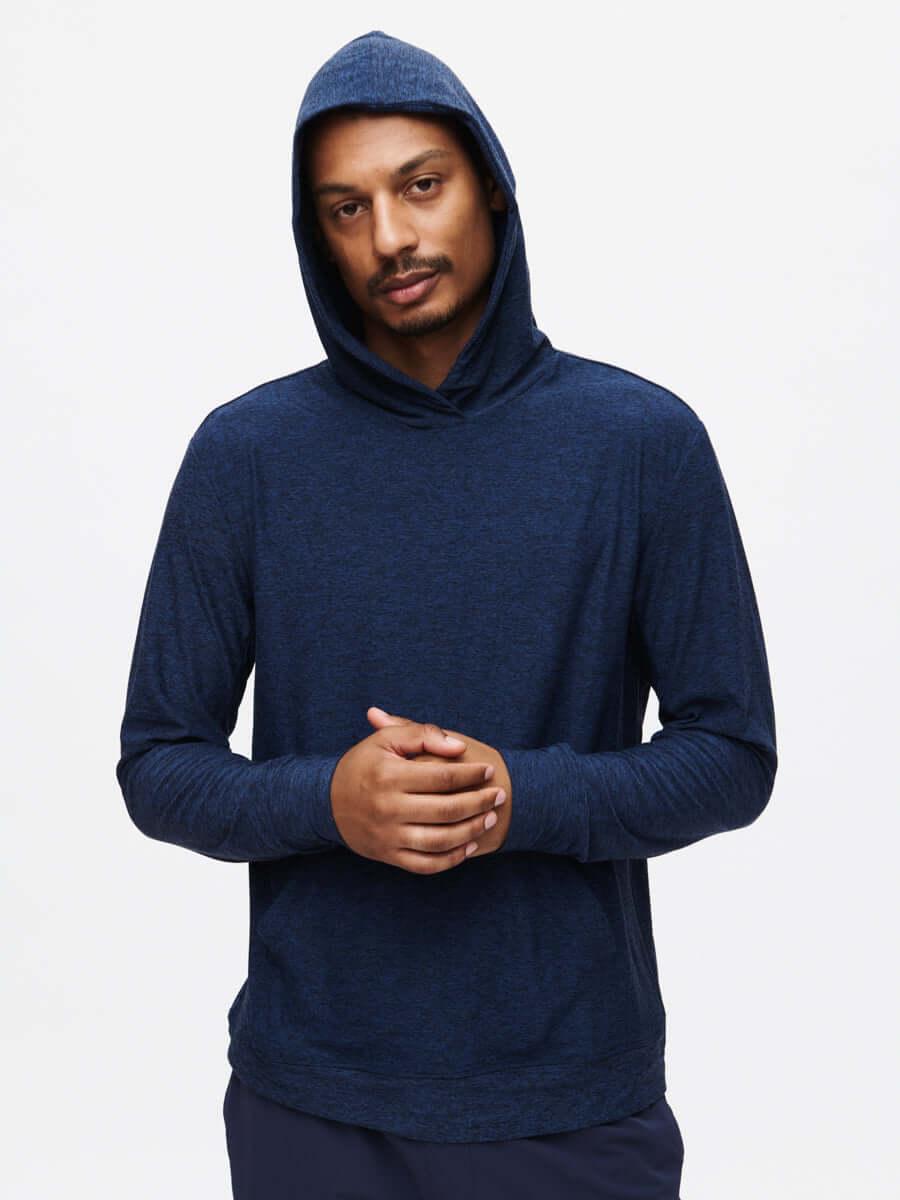 CloudKnit Hoodie Navy