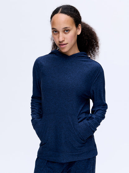 CloudKnit Hoodie Navy