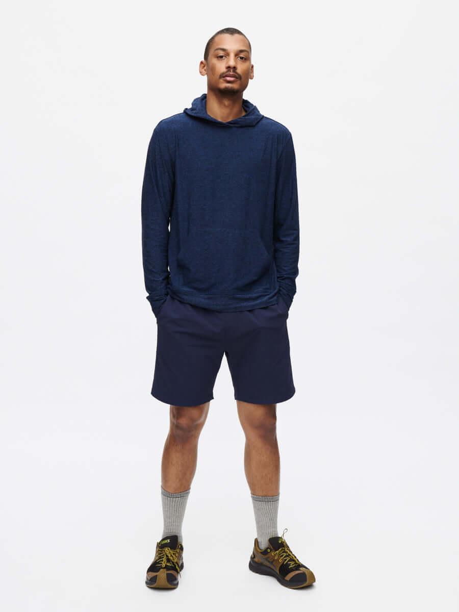 CloudKnit Hoodie Navy