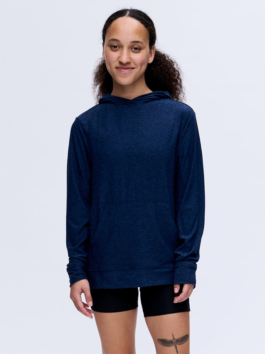 CloudKnit Hoodie Navy