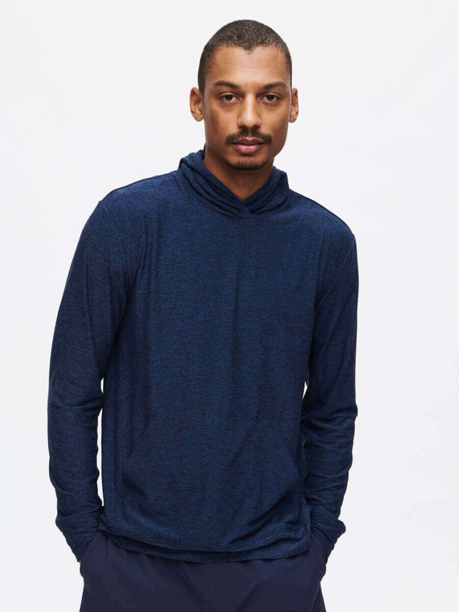 CloudKnit Hoodie Navy
