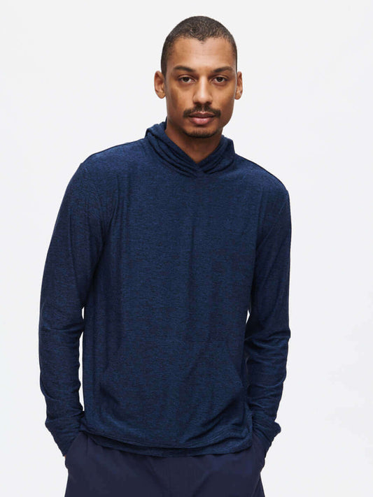 CloudKnit Hoodie Navy