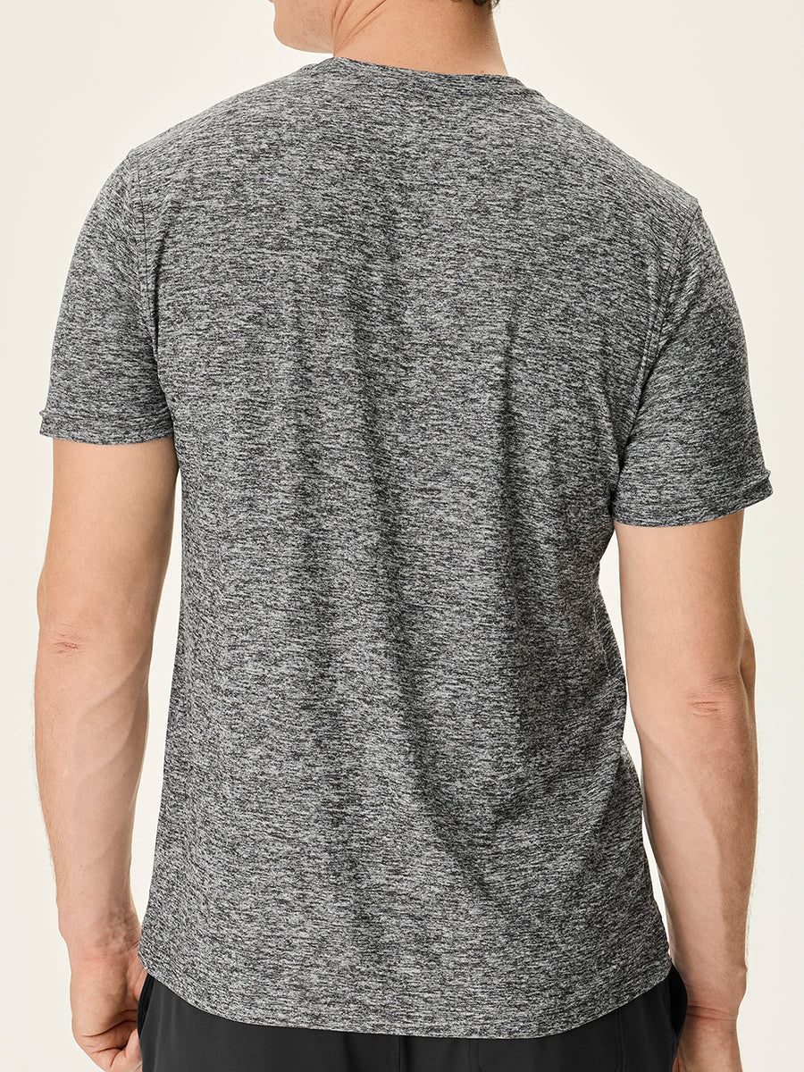 CloudKnit Shortsleeve Heather Grey