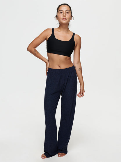 CloudKnit Wide Leg Pant Navy