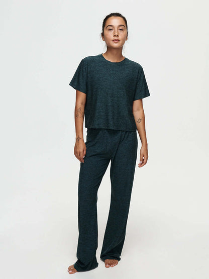 CloudKnit Wide Leg Pant Balsam