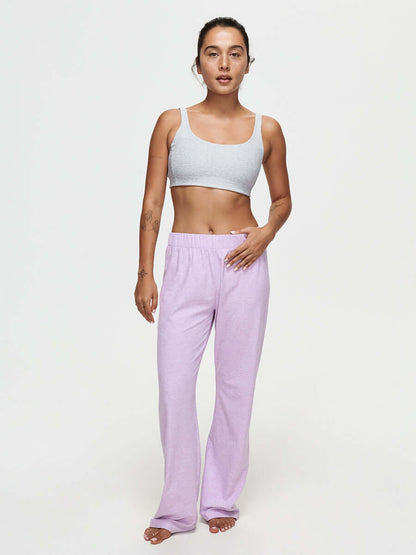 CloudKnit Wide Leg Pant Orchid
