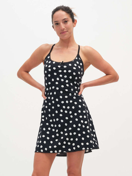 Club Dress Polka Dot