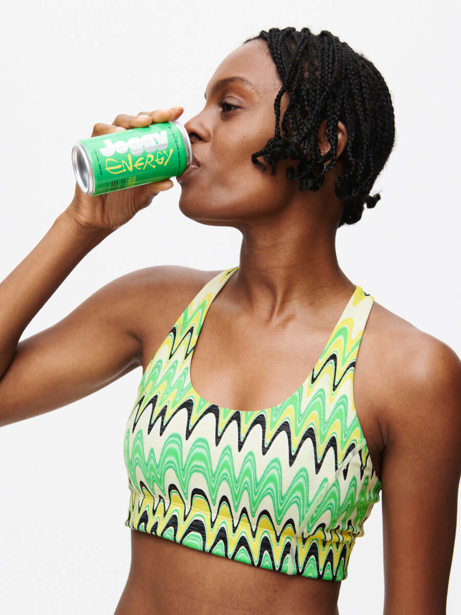 Doing Things Bra Joggy Green Helios