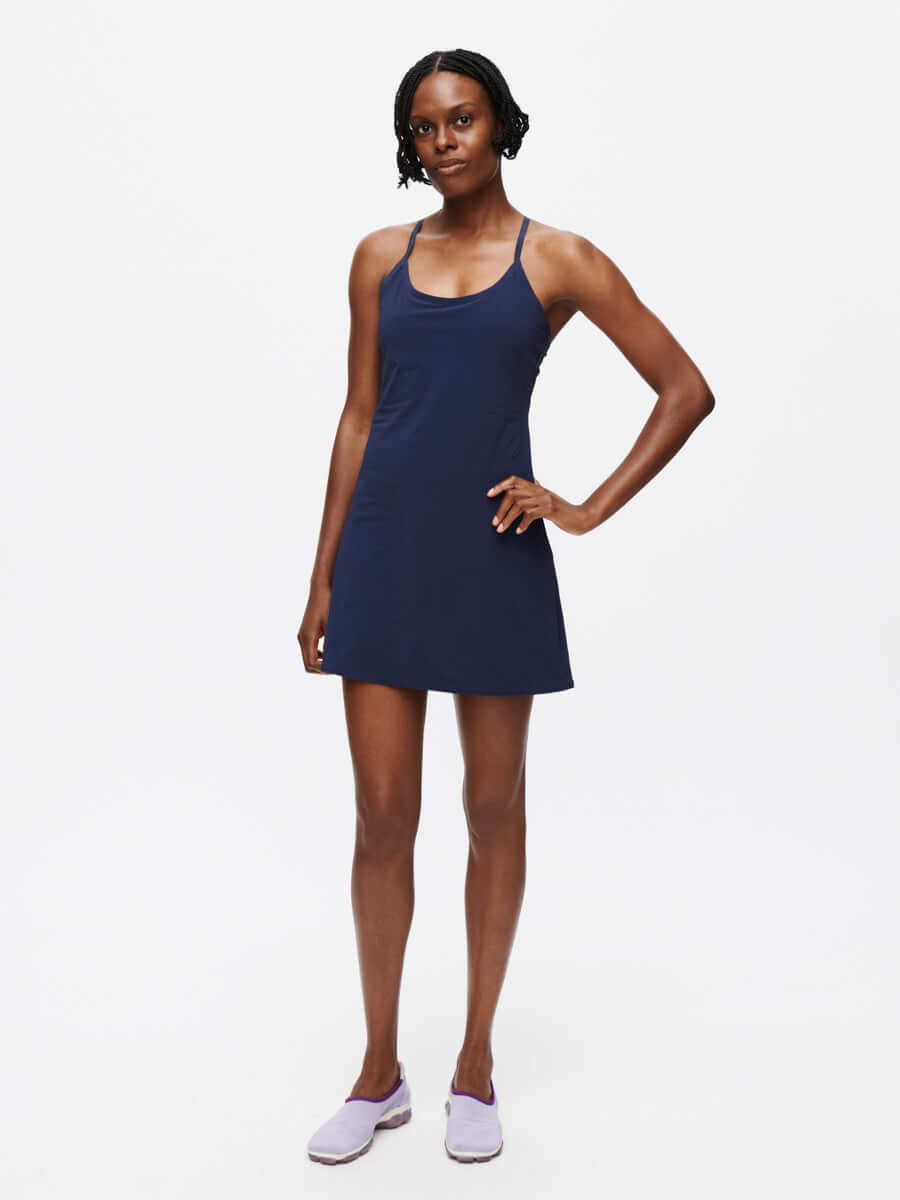 The Exercise Dress Navy