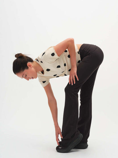 Flared Legging Black