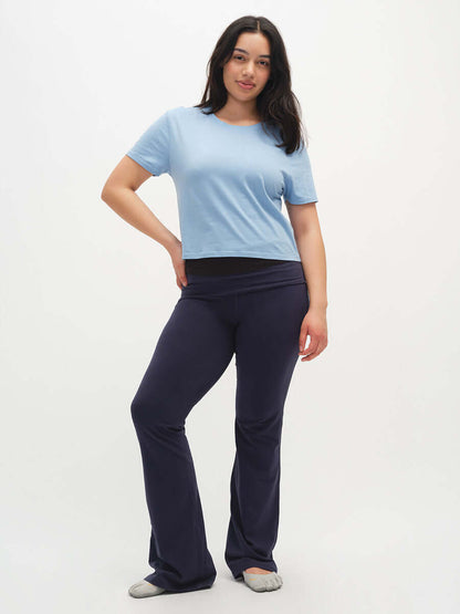 Flared Legging Navy