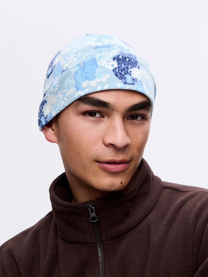 Frosted Beanie Mineral Blue