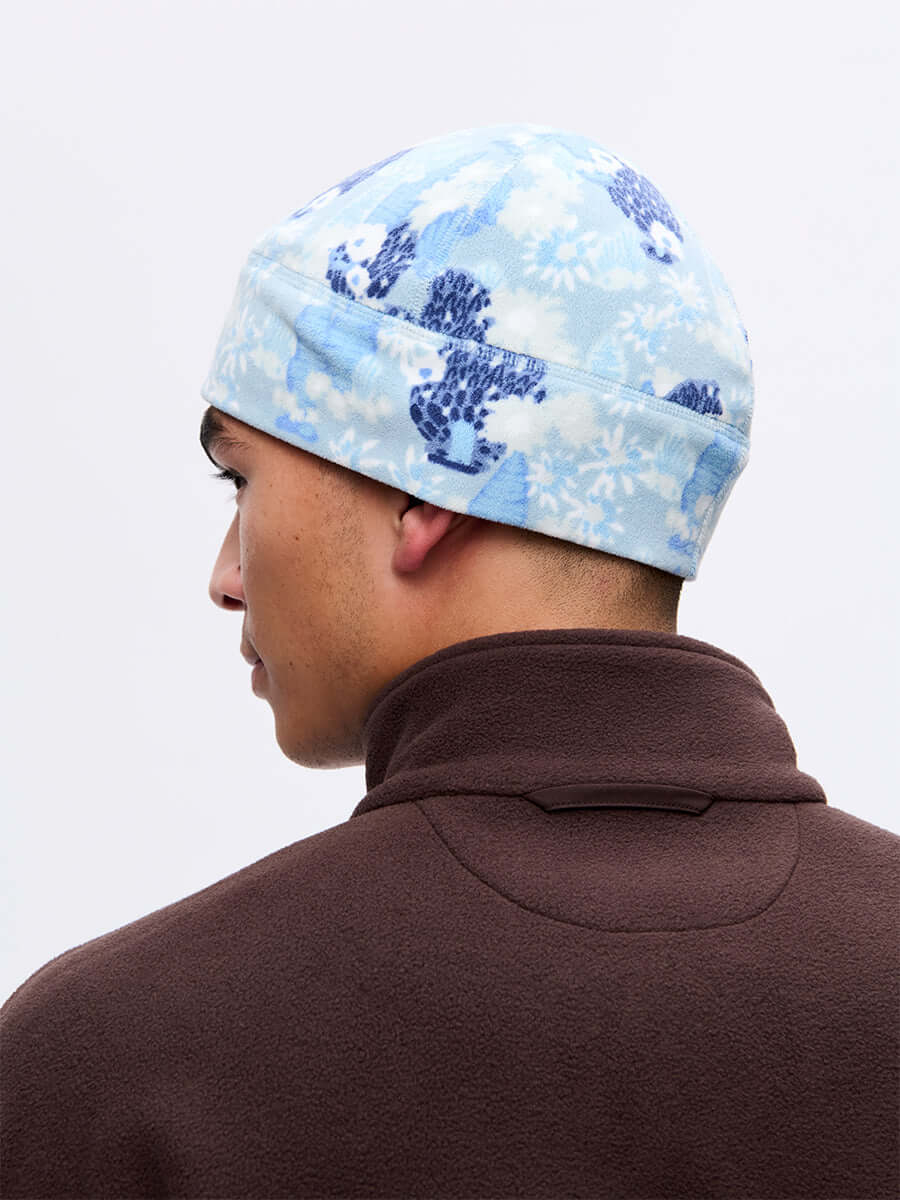 Frosted Beanie Mineral Blue