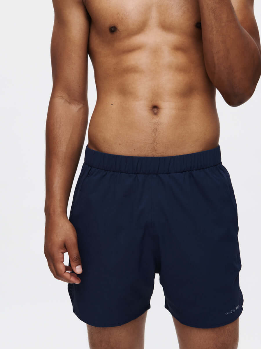High Stride 5" Short with Pockets Navy