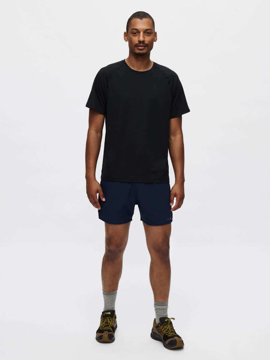 High Stride 5" Short with Pockets Navy
