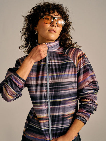 Jog Jacket Rainstorm Blur