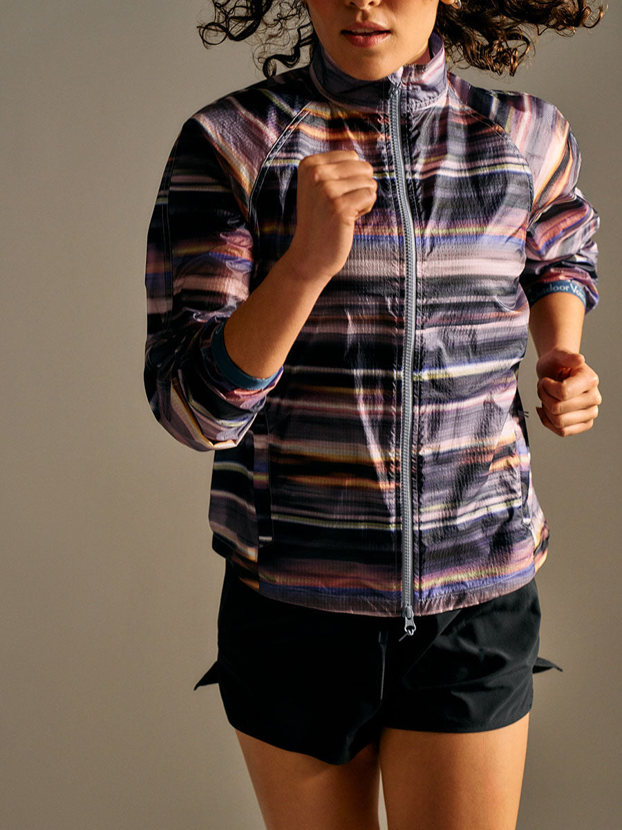 Jog Jacket Rainstorm Blur