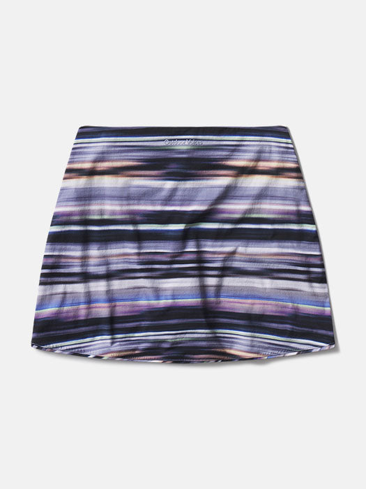 LightSpeed Minimal 3" Skort Rainstorm Blur