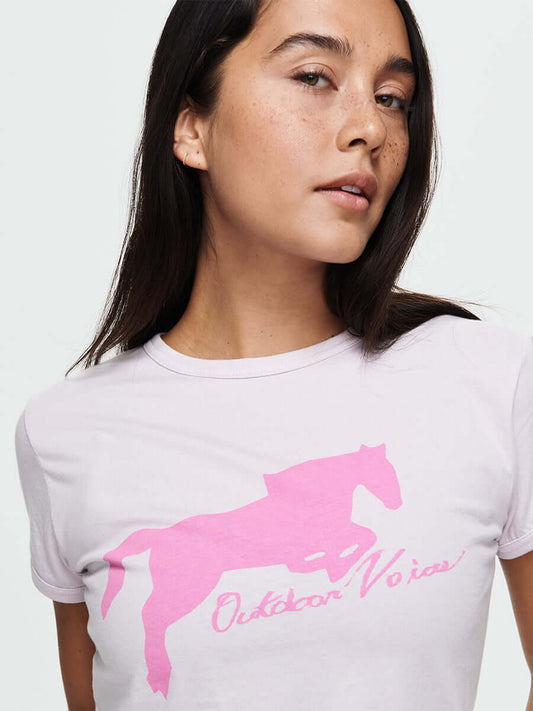 Mustang Tee Orchid Dust