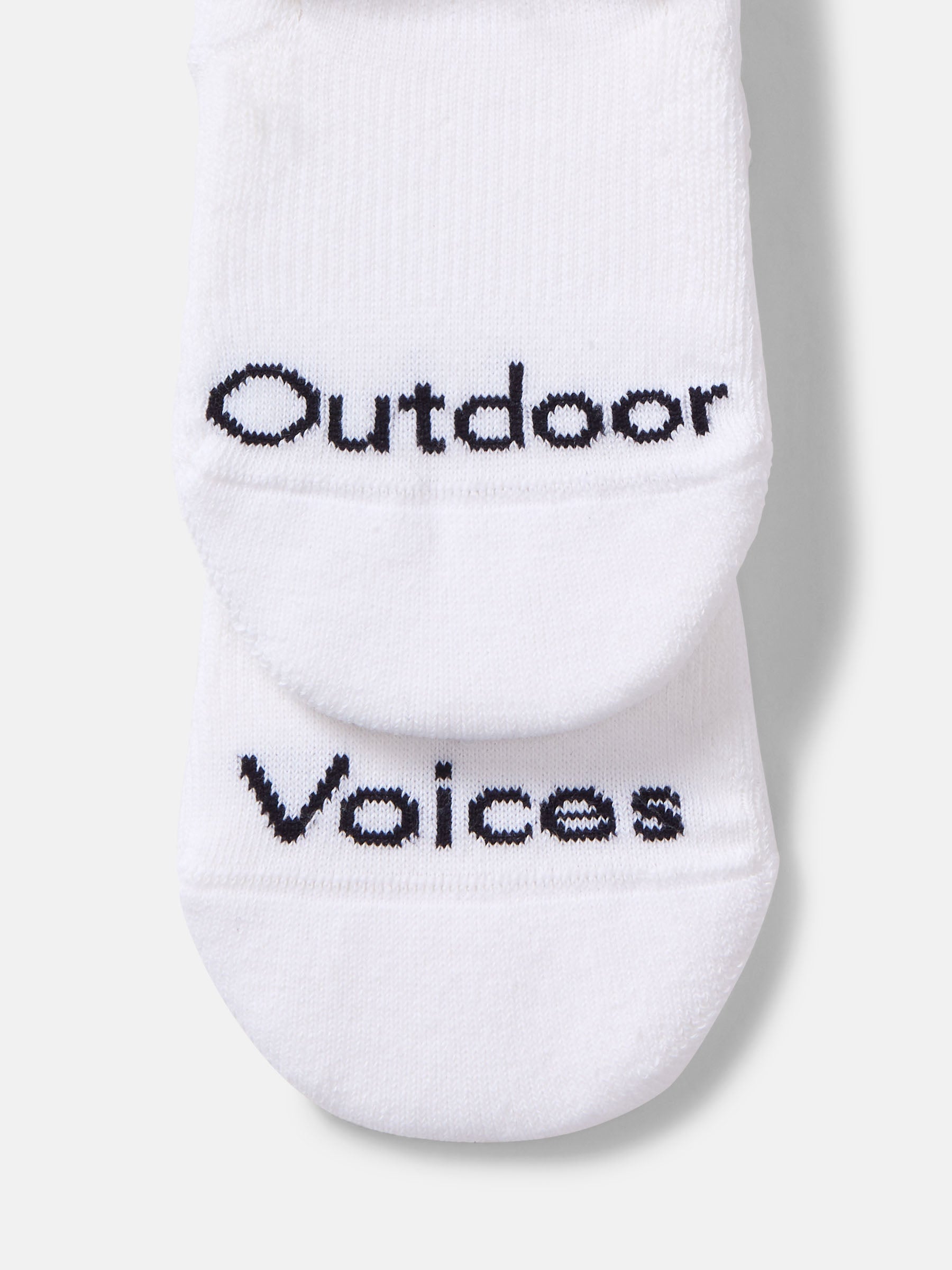 OV No Show Sock White/Navy