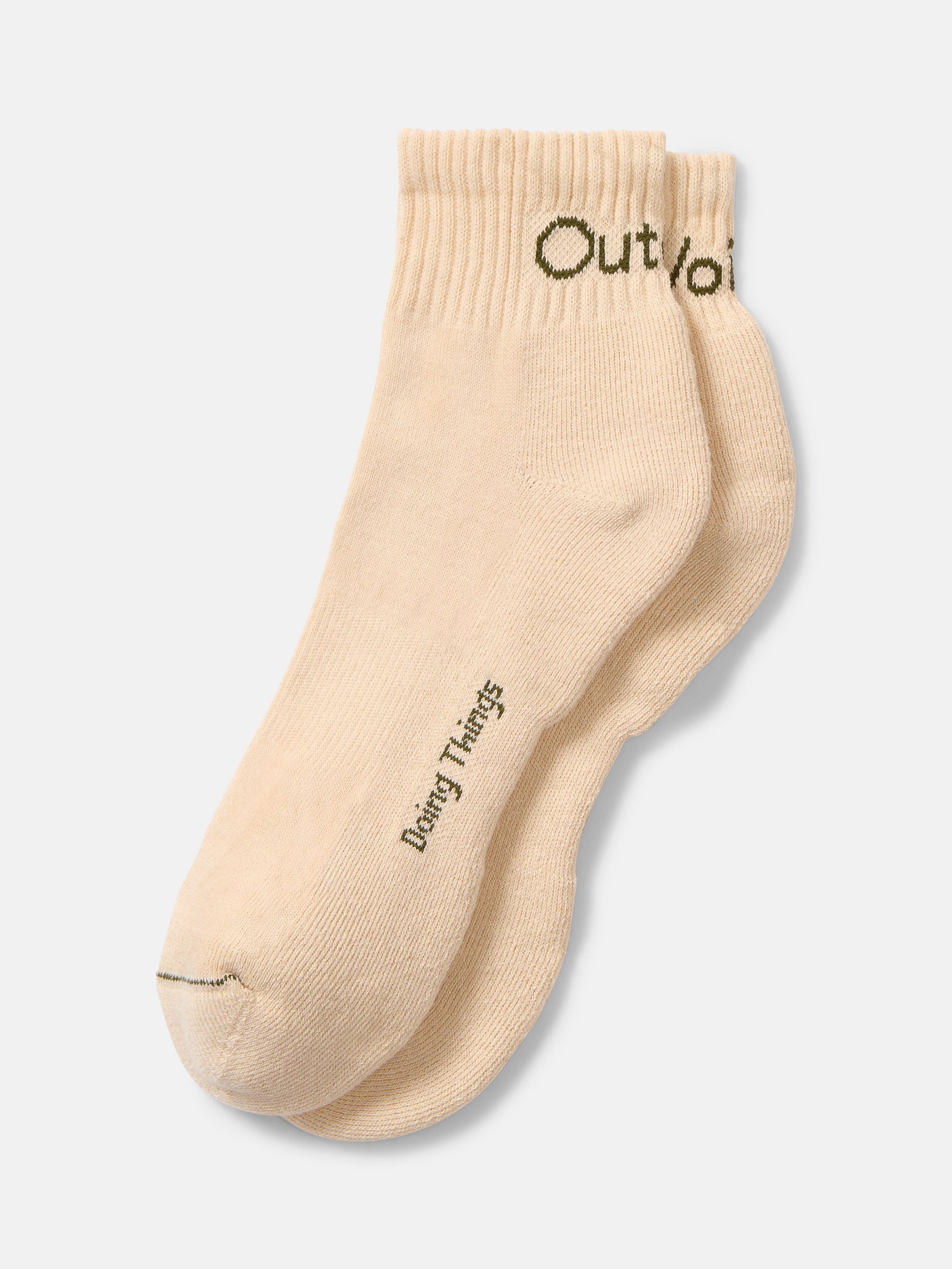 OV Rec Ankle Sock Burlap
