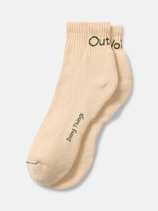 OV Rec Ankle Sock Burlap