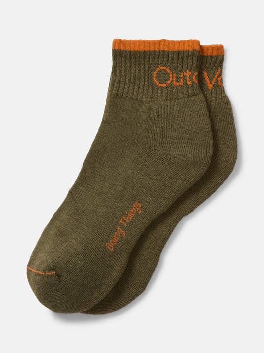 OV Rec Ankle Tipped Sock Tea Tree
