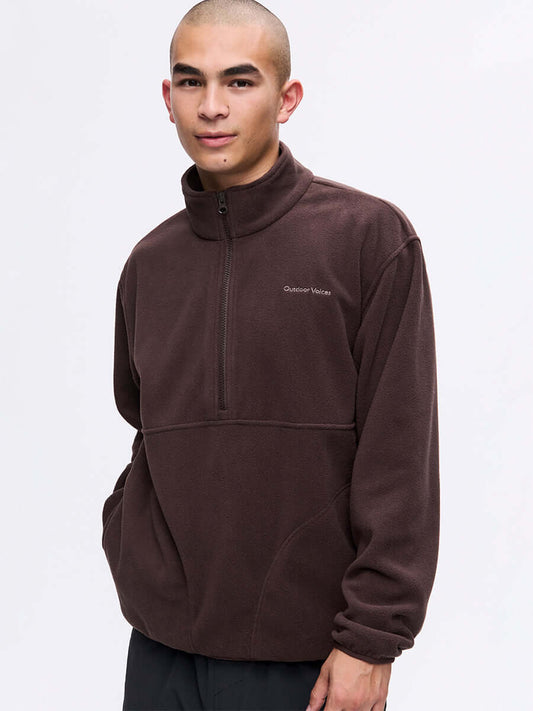 RecFleece 1/2 Zip Soil