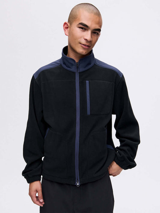 RecFleece Relaxed Full Zip Black