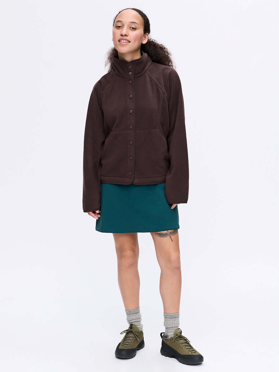 RecFleece Snap Jacket Soil