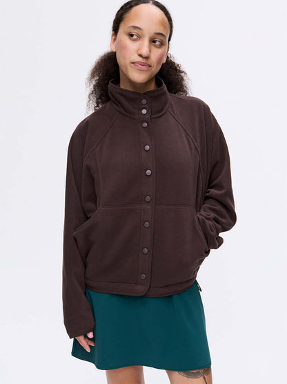 RecFleece Snap Jacket Soil