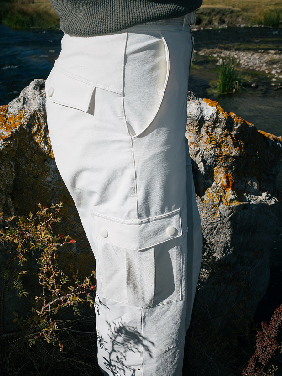 RecTrek Cargo Pant Milk Stone