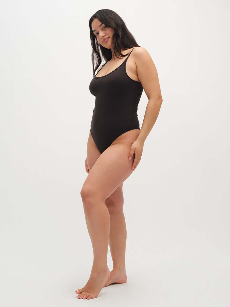 Strappy Bodysuit Black