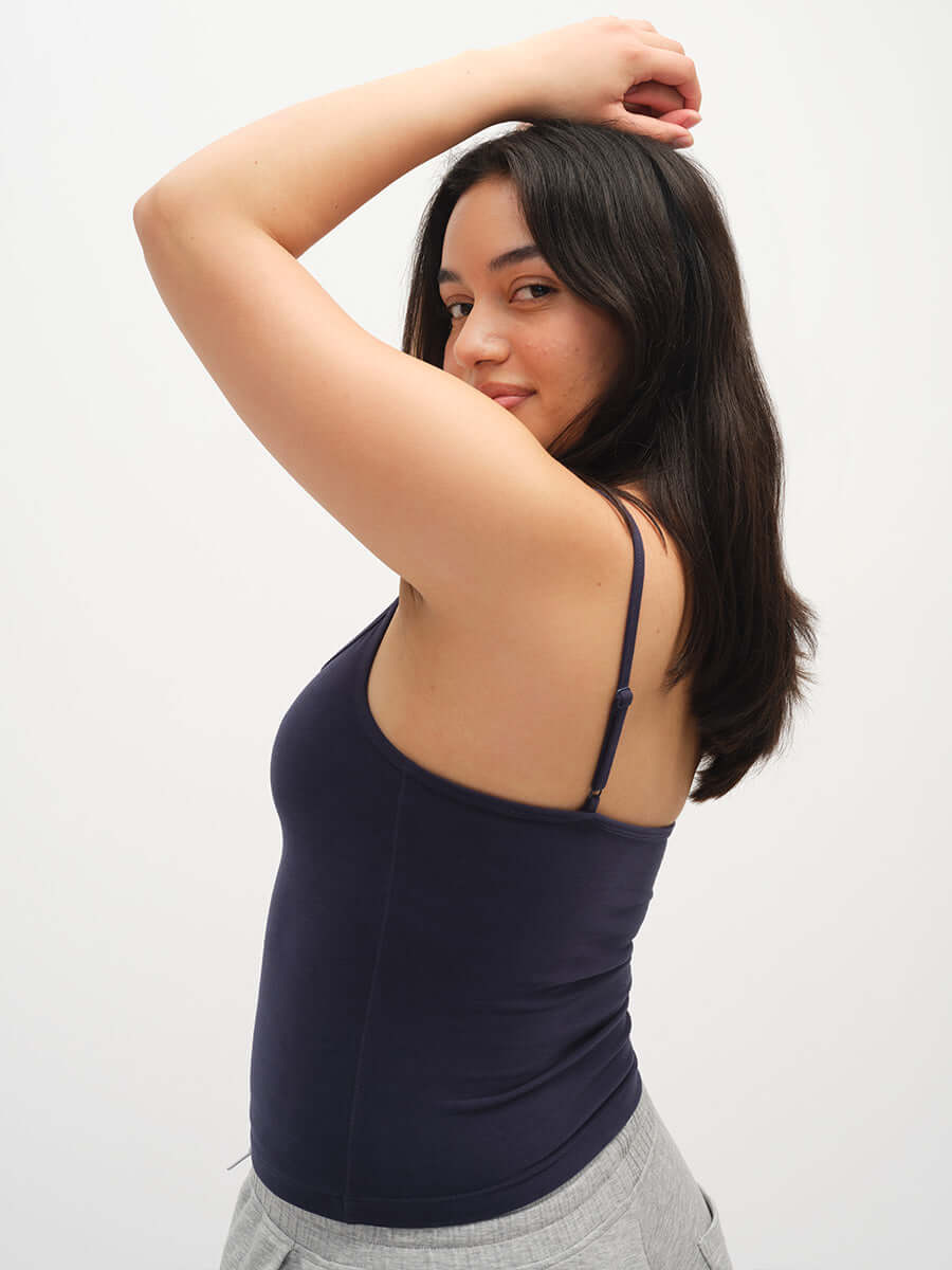 Strappy Tank Navy