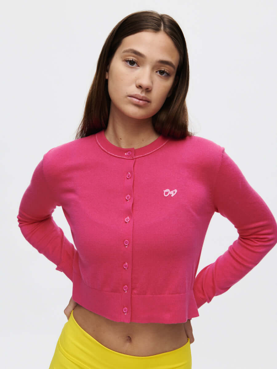 Sugar Cardigan Mustang