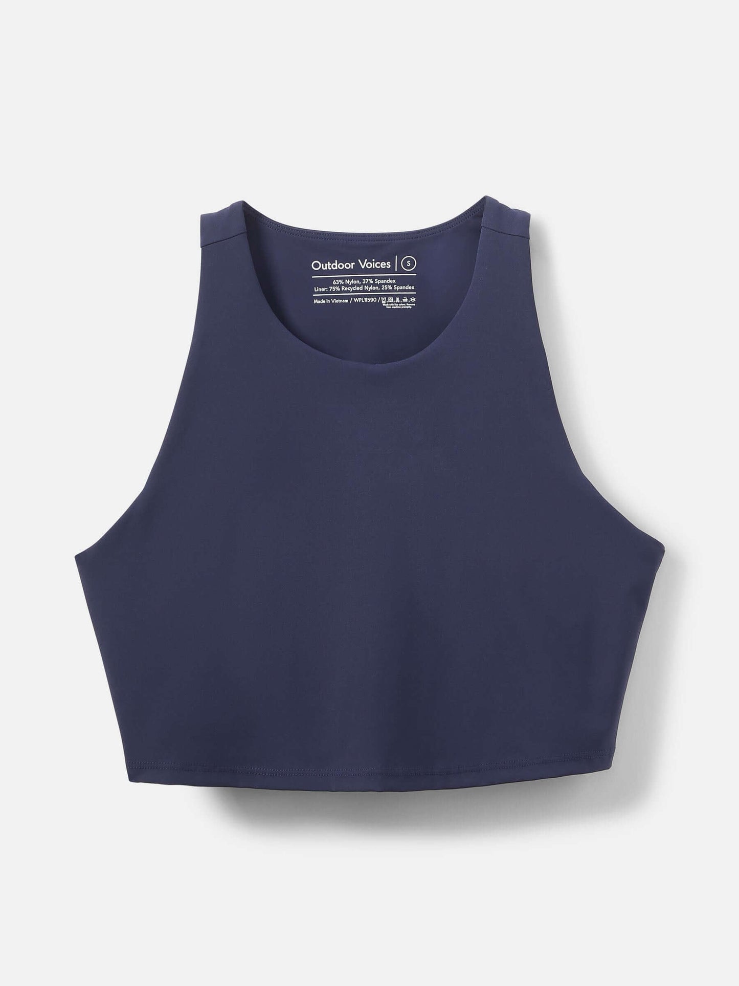 SuperForm Crop Top Dark Sky