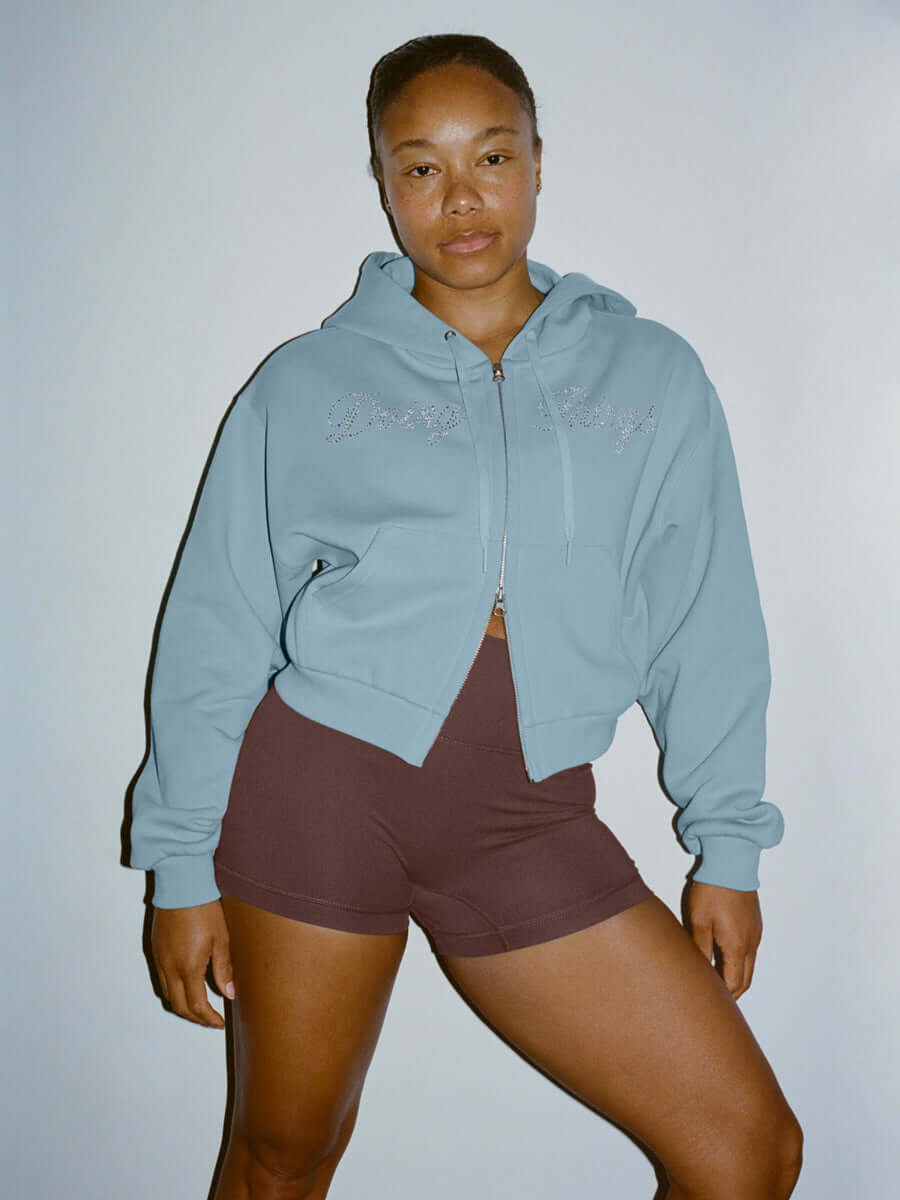 The Diamanté Doing Things Hoodie Baby