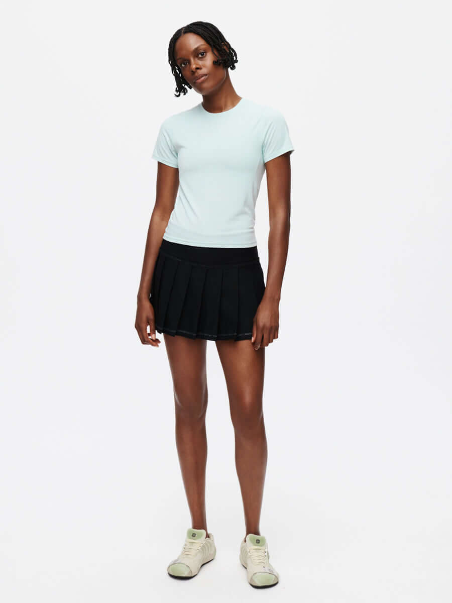 ThinkFast Jersey Baby Tee Aura