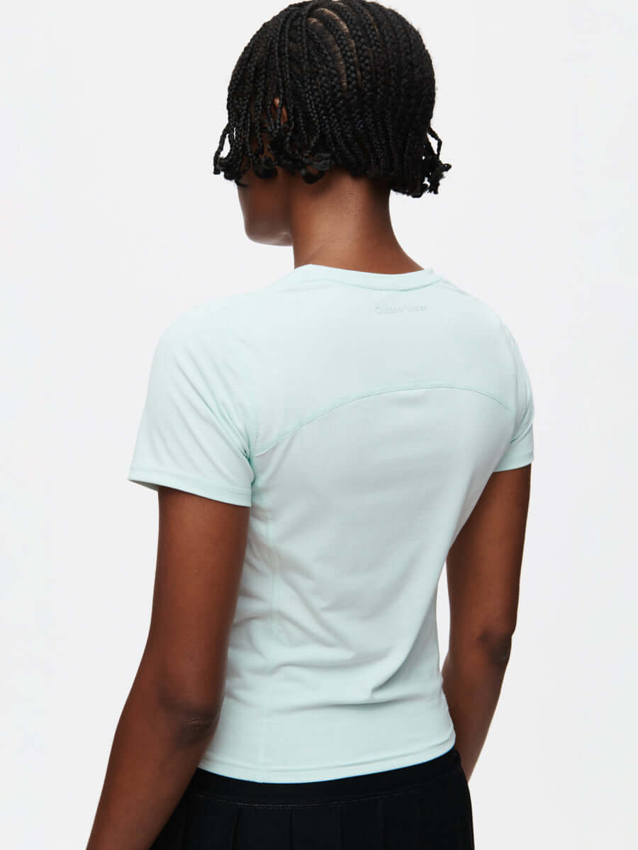 ThinkFast Jersey Baby Tee Aura