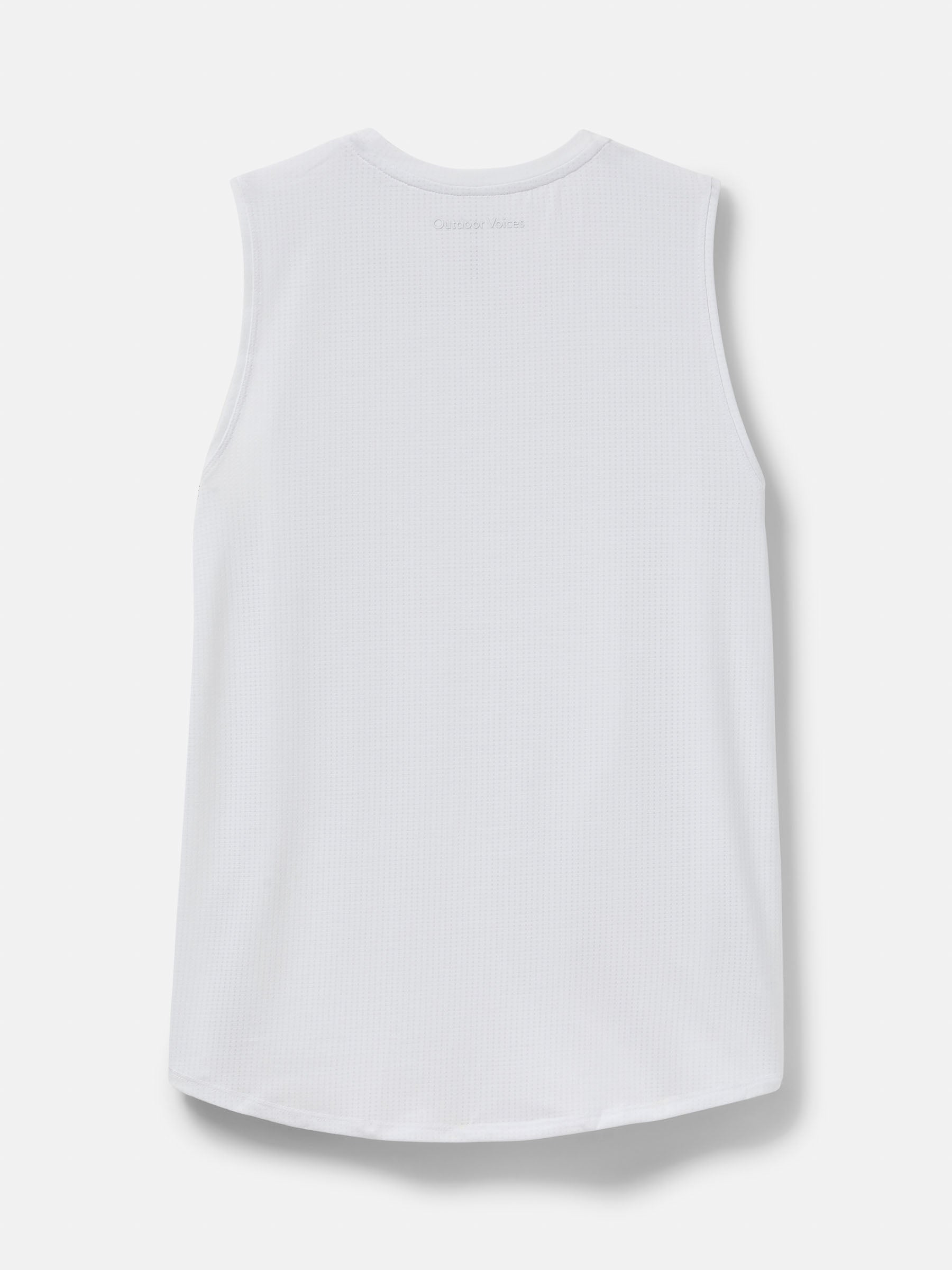ThinkFast Mesh Muscle Tank Brilliant White